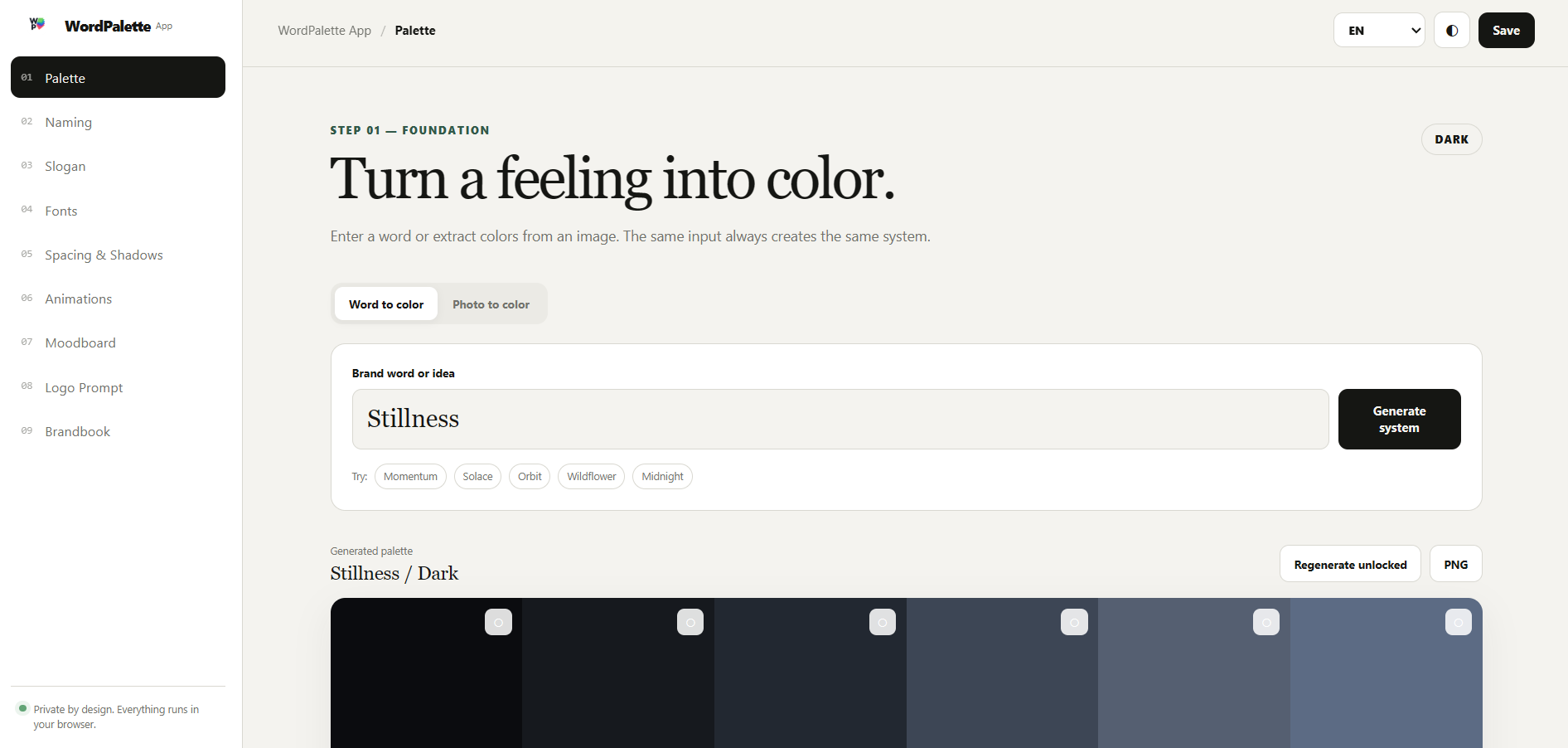 WordPalette Brand Kit cover