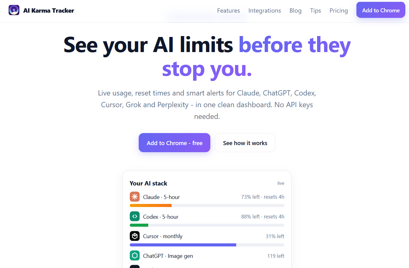 AI Karma Tracker cover