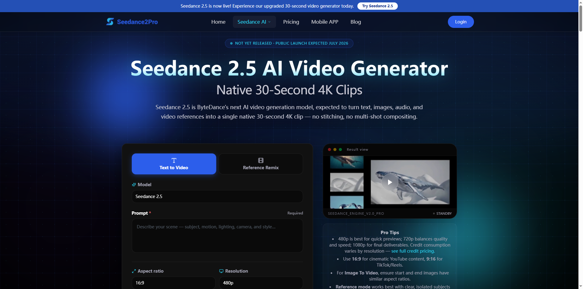 Seedance 2.5 AI Video Generator